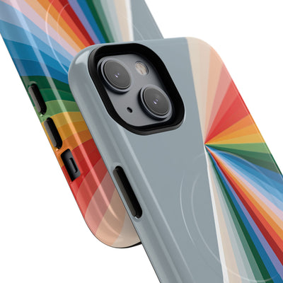Grey Tough 2.0 Magsafe Phone Case for iPhone - Slate Prism Burst