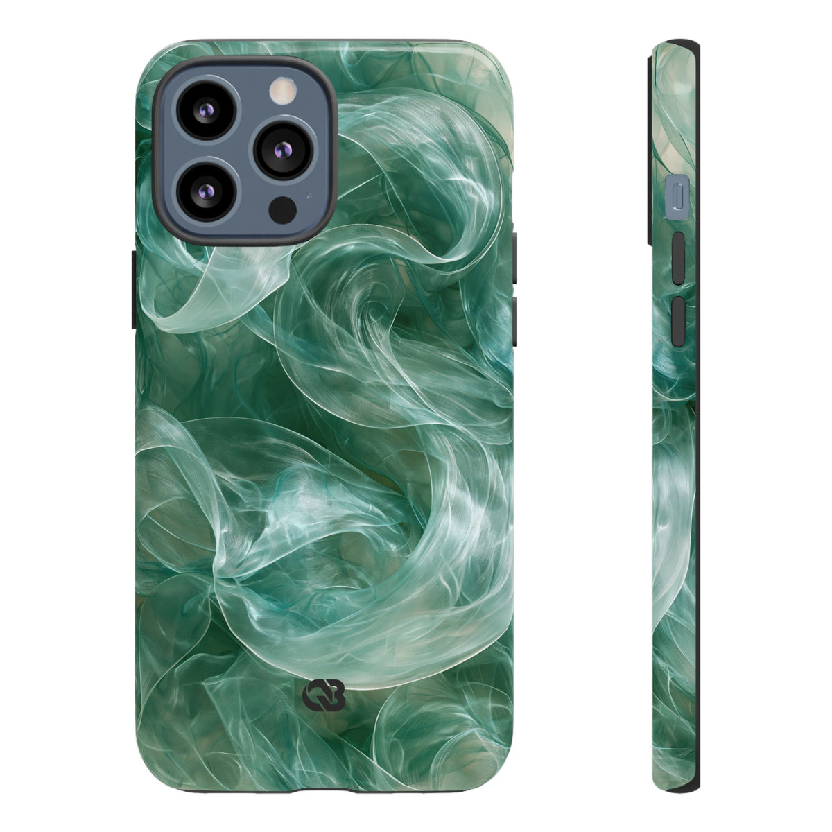 Translucent Aqua Flow · Tough Phone Case for iPhone · Teal
