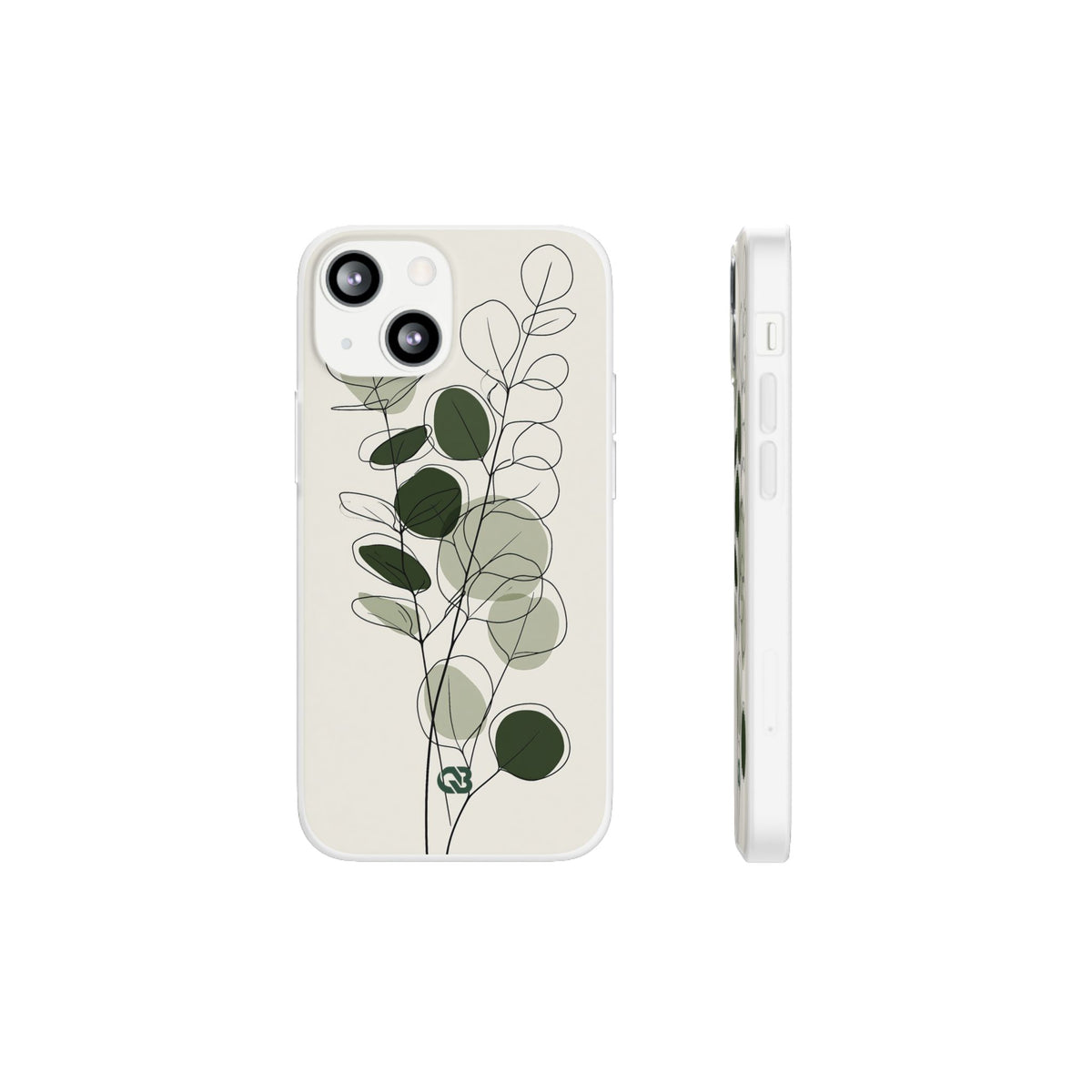 Eucalyptus Foliage Study · Lite Phone Case for iPhone ·  Green