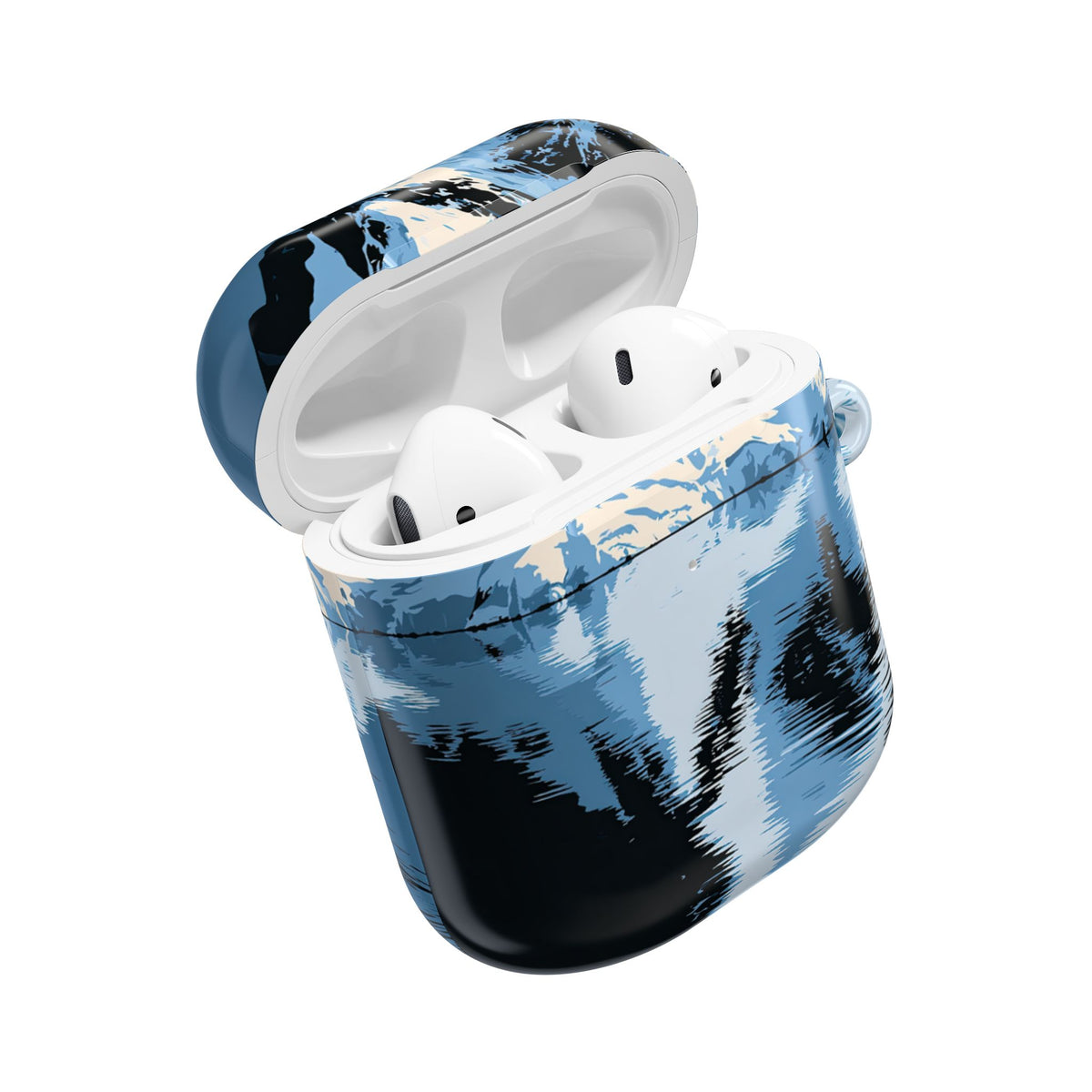 Glacial Horizon · Hard Case for AirPods & AirPods Pro · Blue