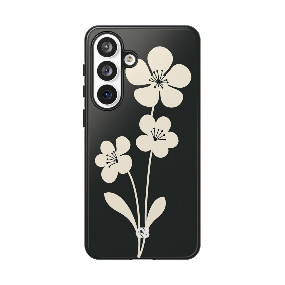 Nordic Blossom · Tough Phone Case for Samsung · Black