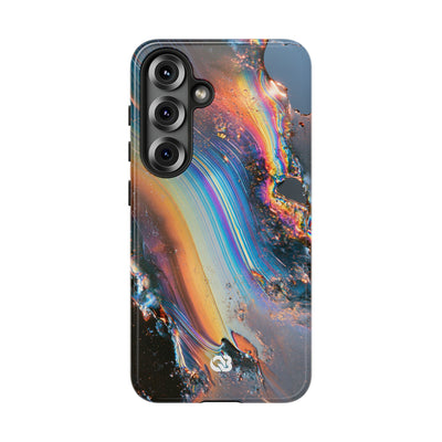 Prismatic Aura Flow · Tough Phone Case for Samsung · Blue