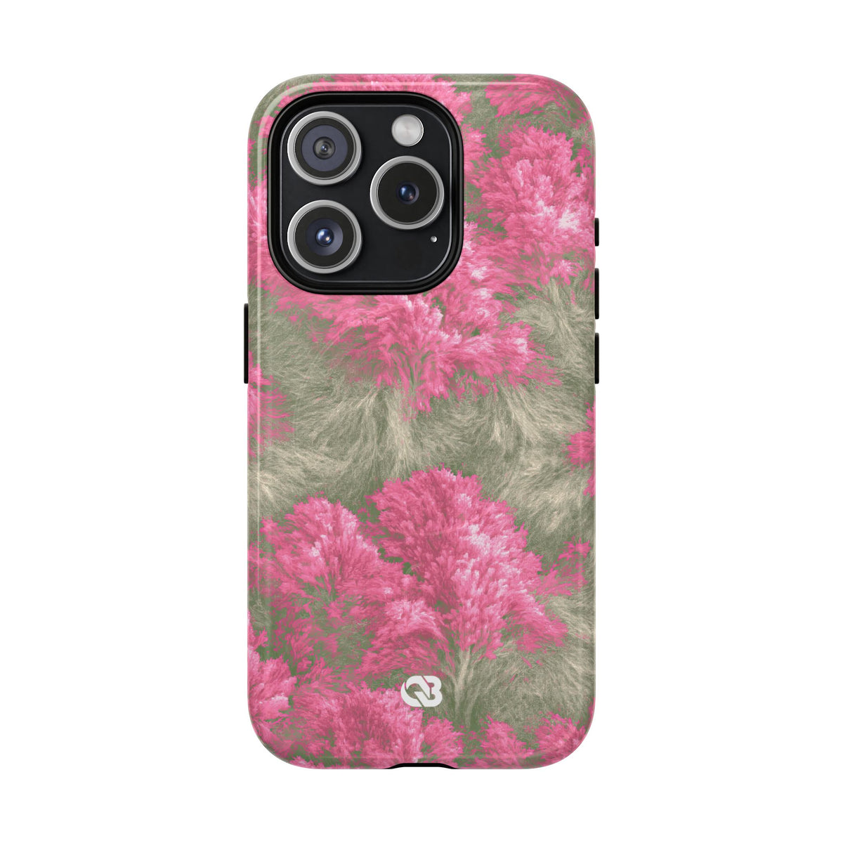 Digital Blossom · Tough 2.0 Magnetic Phone Case for iPhone · Pink