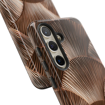 Rose Gilded Fan · Tough Phone Case for Samsung · Gold