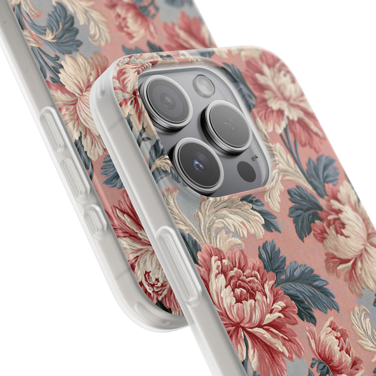 Blush Peony Jacquard · Lite Phone Case for iPhone ·  Pink