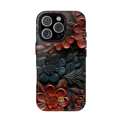 Carved Earth Bloom · Tough+ Coque de téléphone pour iPhone · Magsafe