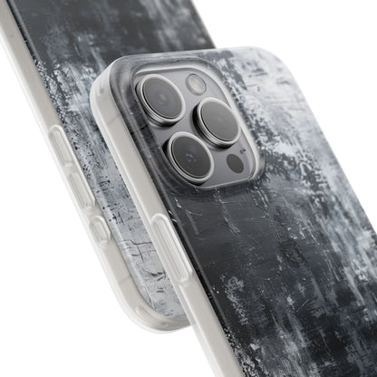 Texturiertes Blackscape iPhone 15 Pro Max Case - Soft