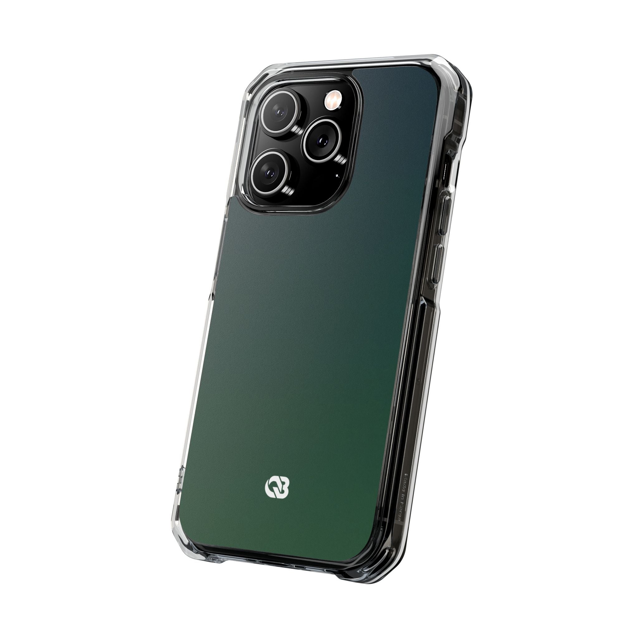 Green Impact MagSafe Phone Case for iPhone - Midnight Pine Horizon
