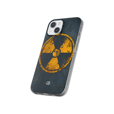 Industrial Decay Warning · Soft Phone Case for iPhone