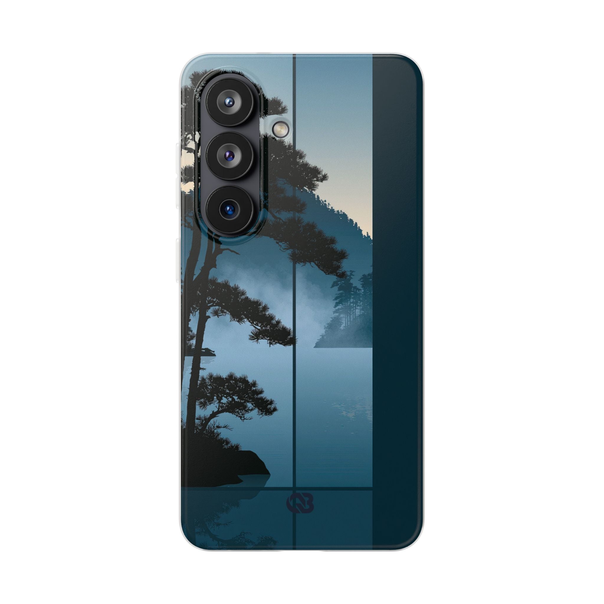 Blue Lite Phone Case for Samsung - Kyoto Mist Pine