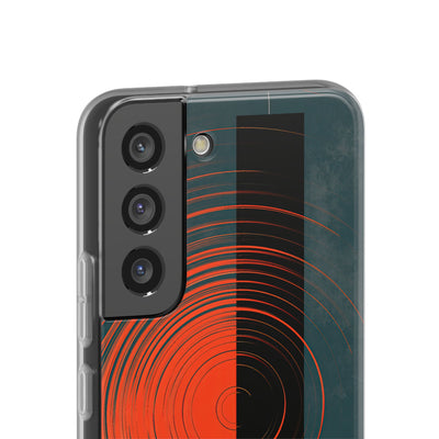 Teal Lite Phone Case for Samsung - Burnt Slate Radial