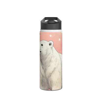 Polar Bear Nebula - Stainless Steel Water Bottle