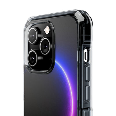 Luminous Eclipse · Clear Impact Magnetic Phone Case for iPhone · Black