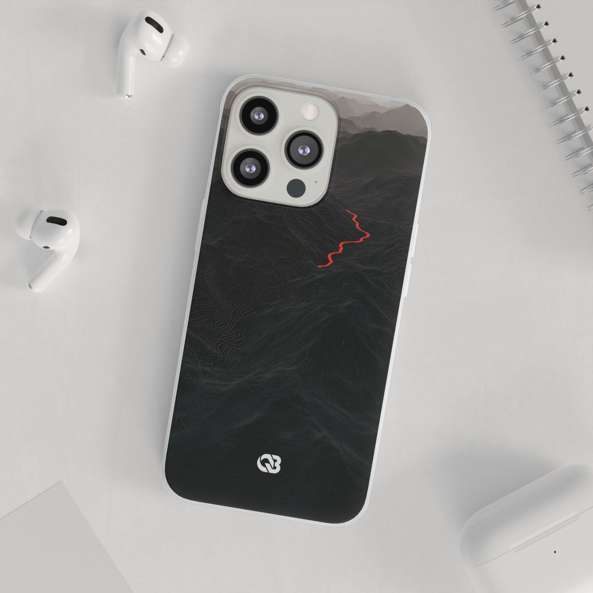 Crimson Ridge Pass · Lite Phone Case for iPhone ·  Black