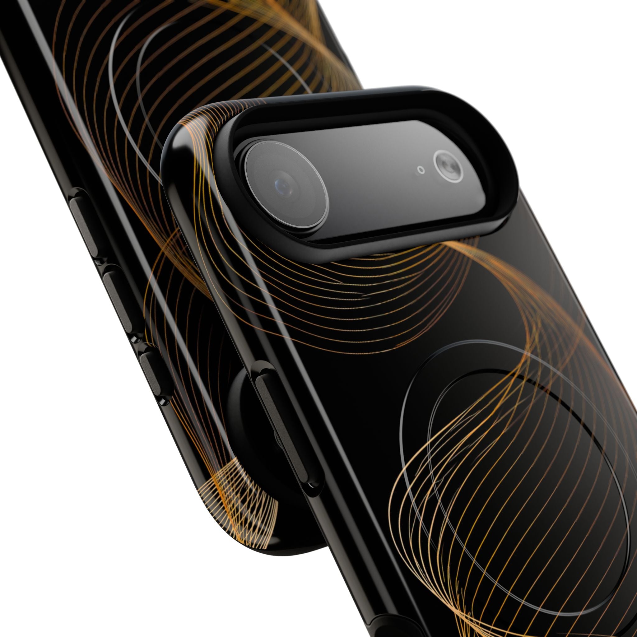 Gold Tough 2.0 Magsafe Phone Case for iPhone - Burnished Bronze Helix