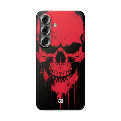 Crimson Street Skull · Soft Handyhülle für Samsung