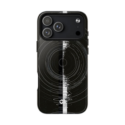 Black Tough 2.0 Magsafe Phone Case for iPhone - Obsidian Orbital Signal