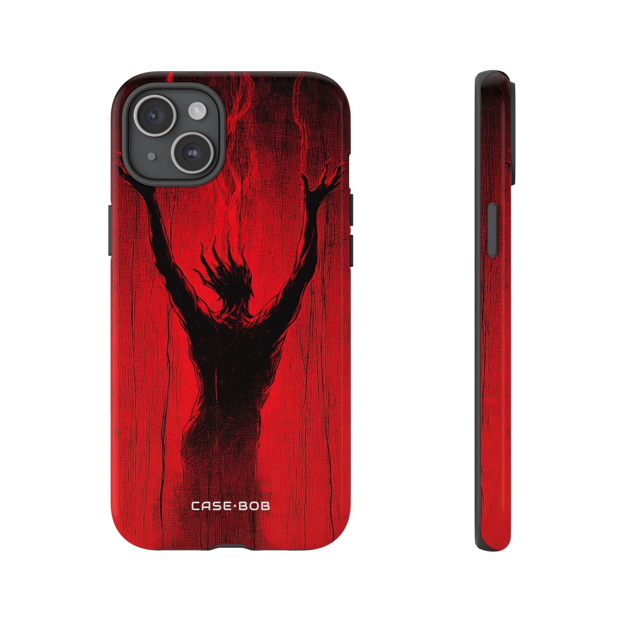 Crimson Uprising iPhone 15 Plus Case - Tough