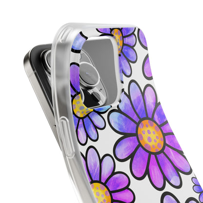 Polka Dot Blooms iPhone 16 Pro Max Case - Soft