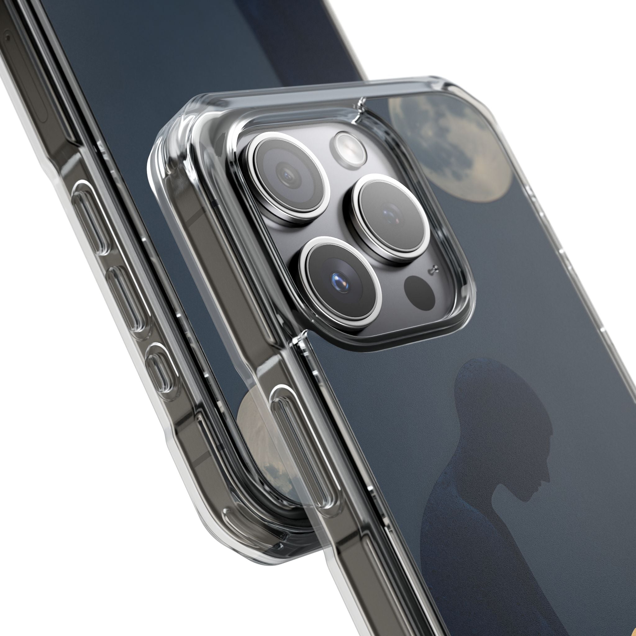 Obsidian Lunar Orb · Impact Coque de téléphone pour iPhone · Magsafe