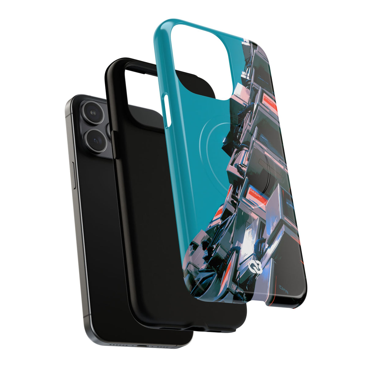 System Error Spire · Tough 2.0 Magnetic Phone Case for iPhone · Teal