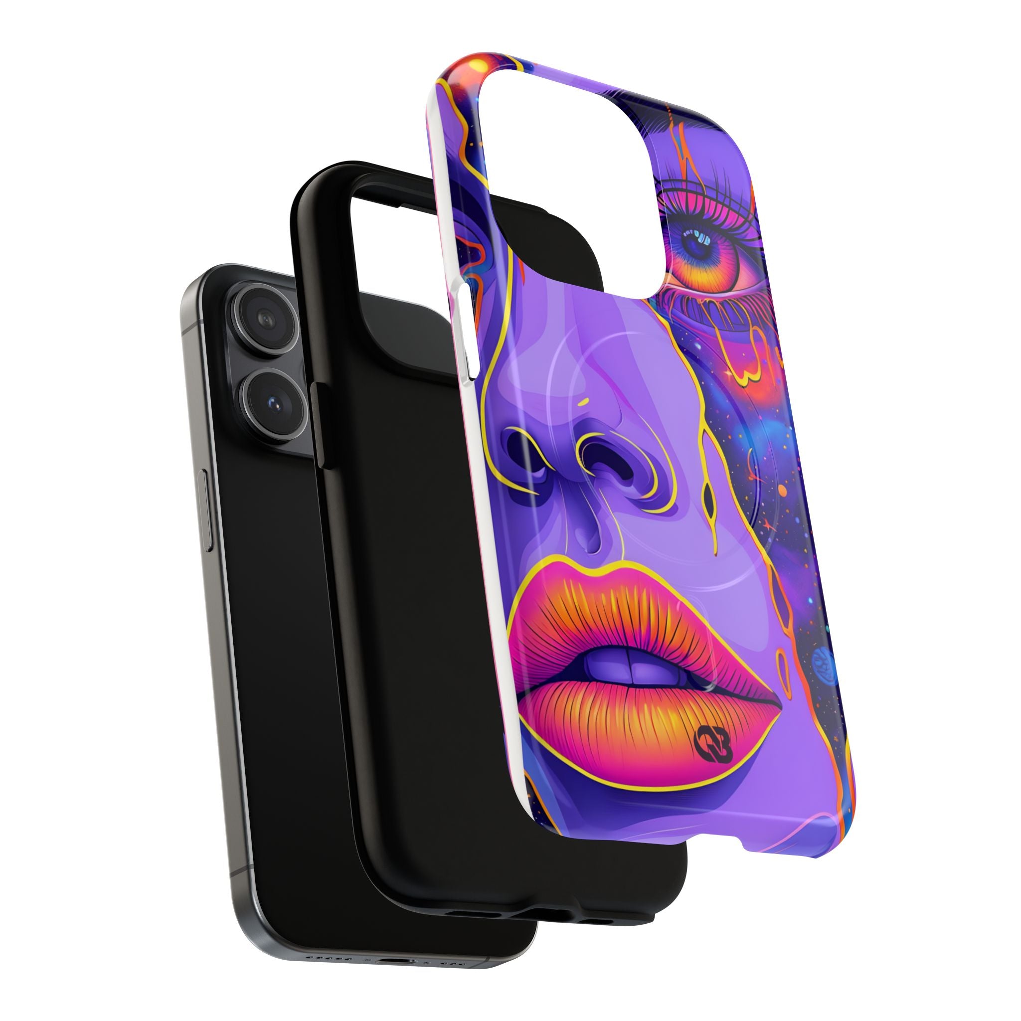 Violet Cosmic Gaze · Tough+ Custodia per iPhone · Magsafe
