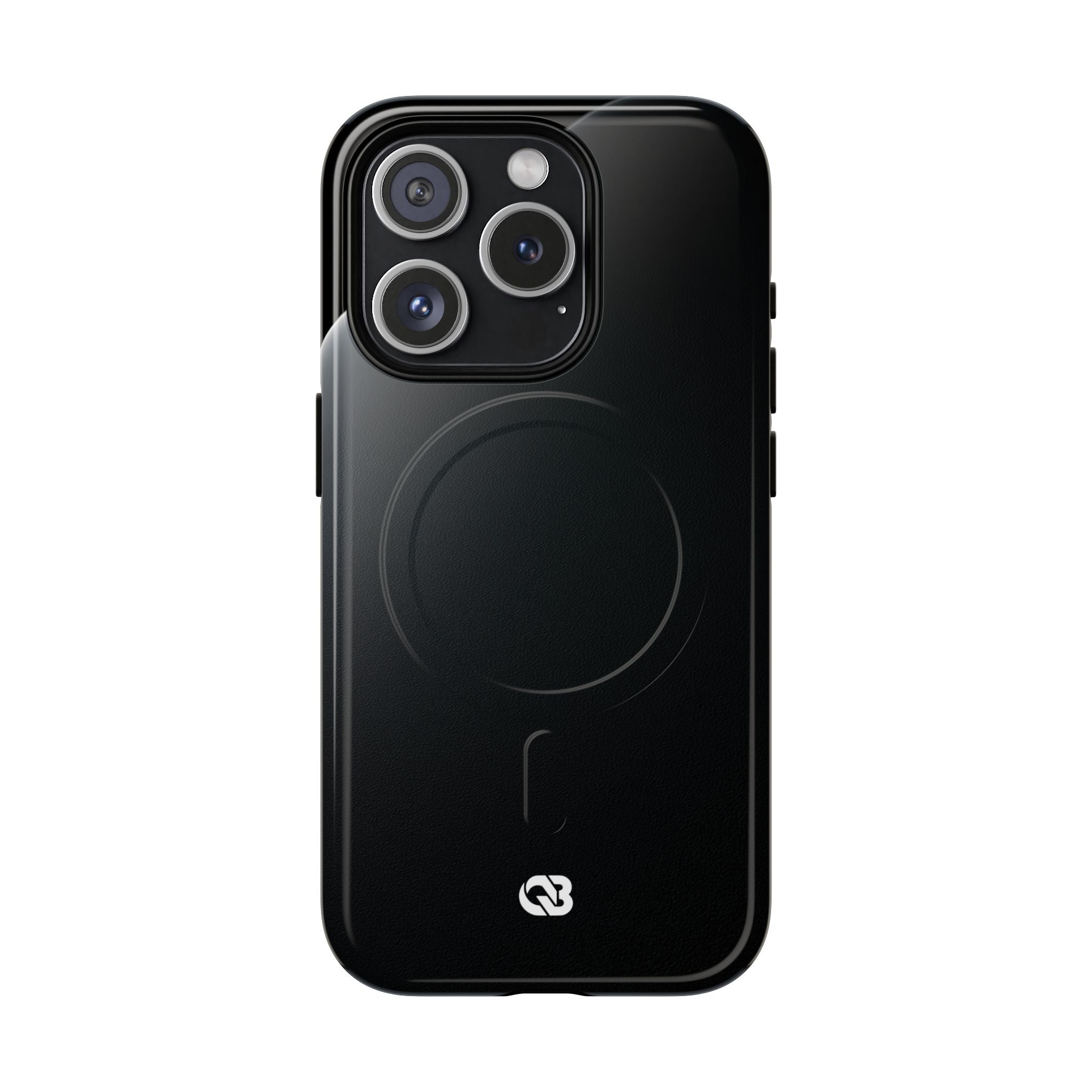 Black Tough 2.0 Magsafe Phone Case for iPhone - Obsidian Lunar Arch