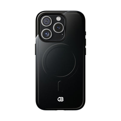 Black Tough 2.0 Magsafe Phone Case for iPhone - Obsidian Lunar Arch