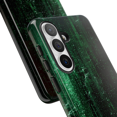 Emerald Void · Tough Phone Case for Samsung · Green