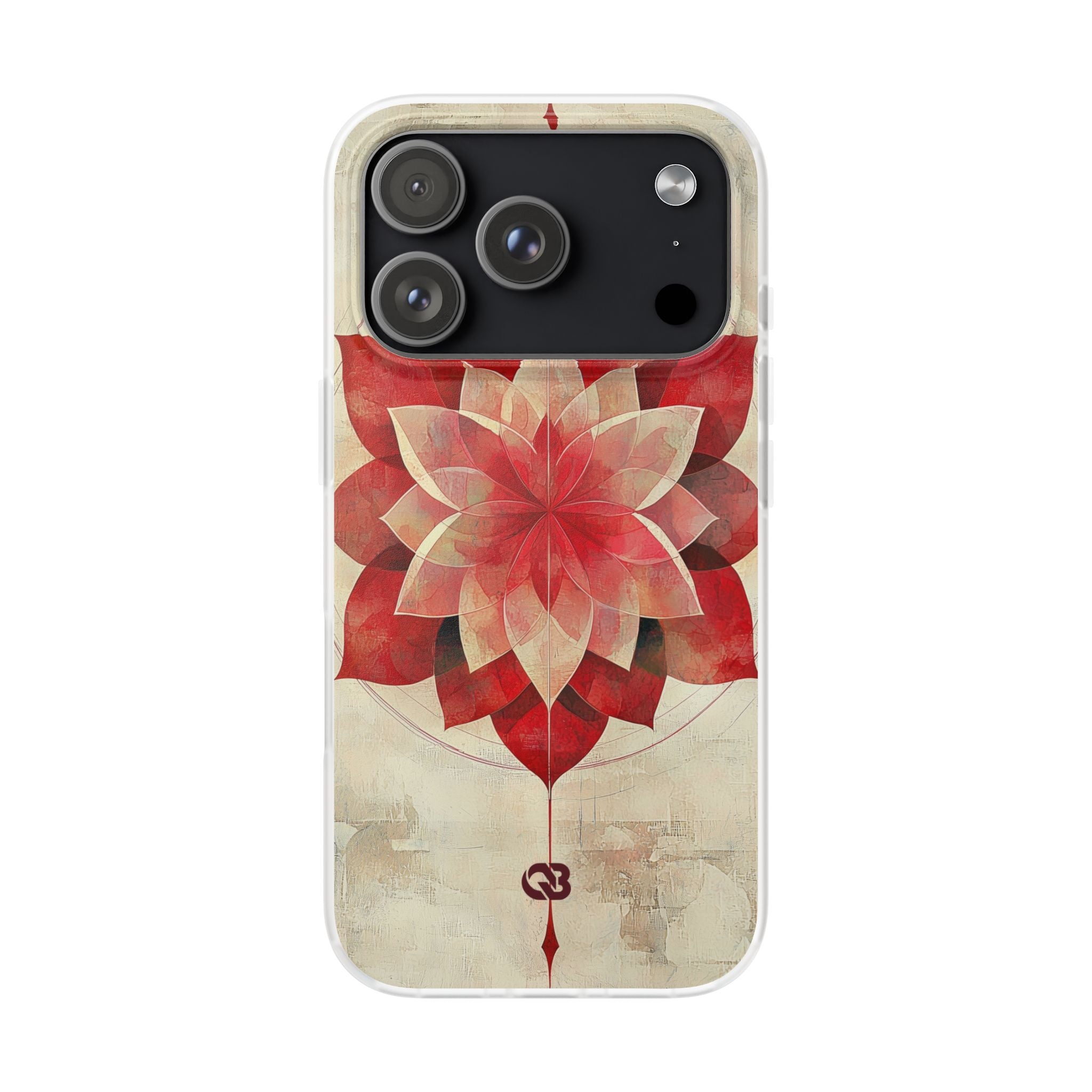 Crimson Petal Peak · Soft Phone Case for iPhone