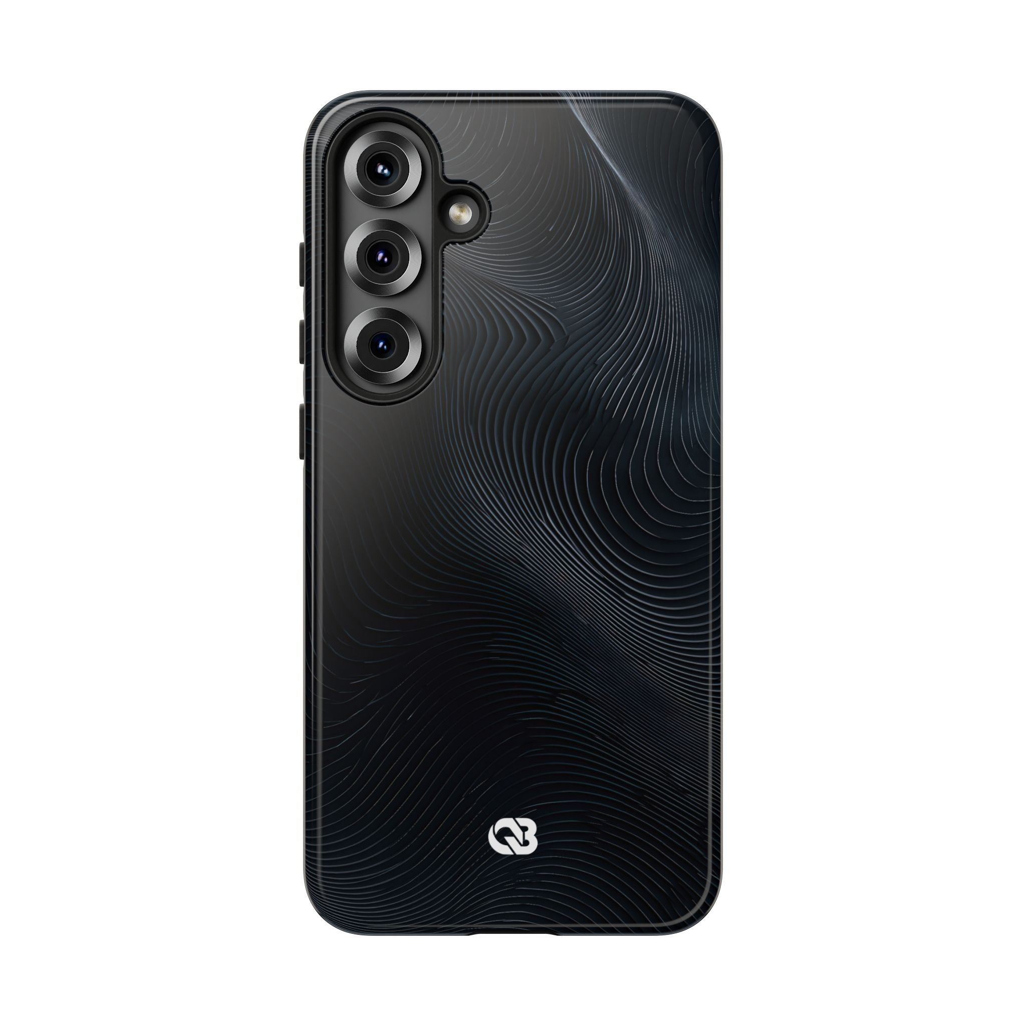 Black Tough Phone Case for Samsung - Obsidian Ridge Flux