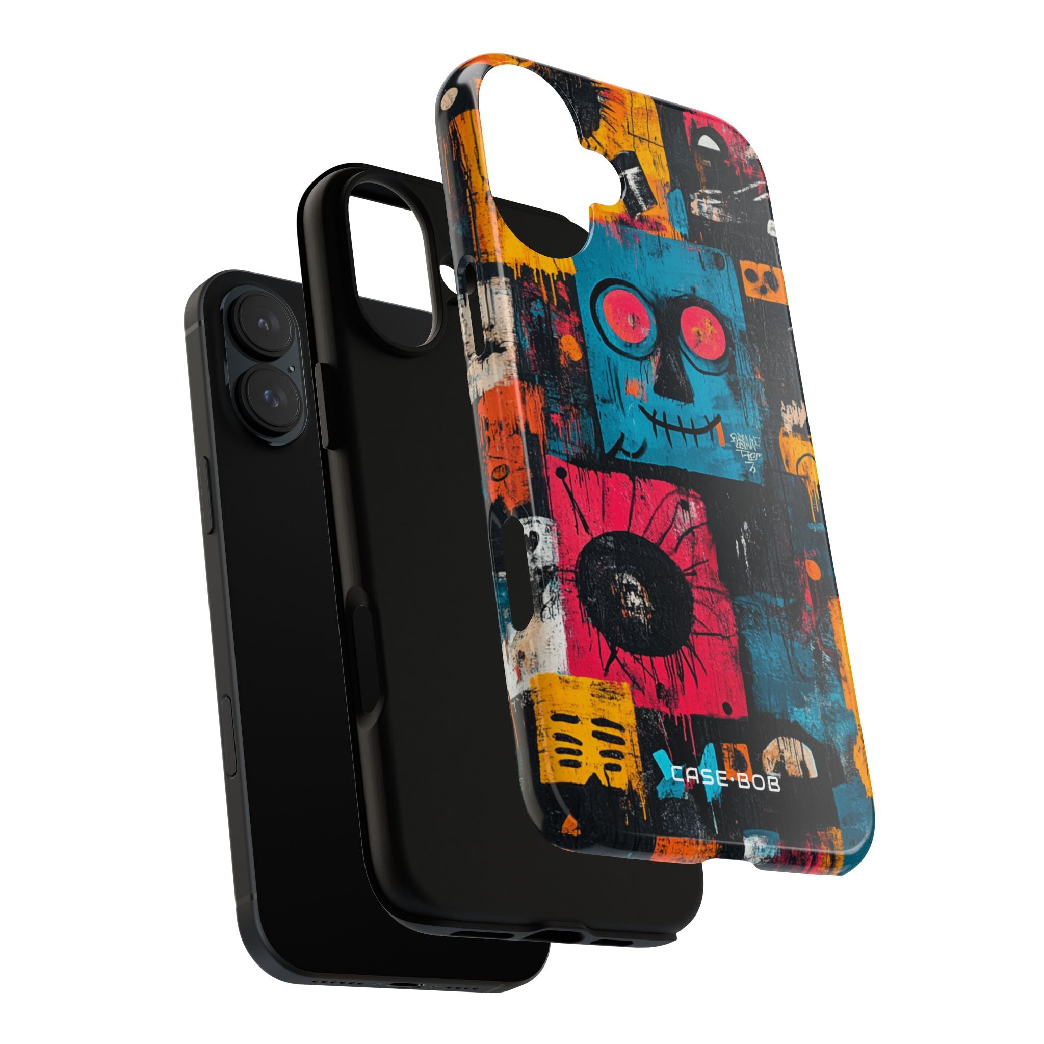 Blue Stitchface iPhone 16 Plus Case - Tough