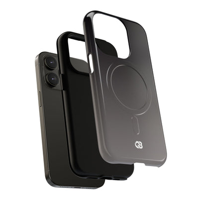 Grey Tough 2.0 Magsafe Phone Case for iPhone - Obsidian Ash Fade