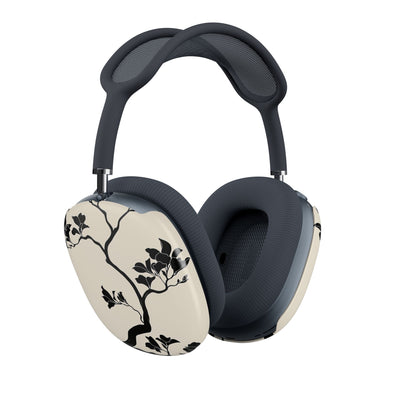 Ebony Magnolia · Hard Case for AirPods Max · Beige