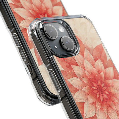 Coral Layered Bloom · Impact Phone Case for iPhone · Magsafe