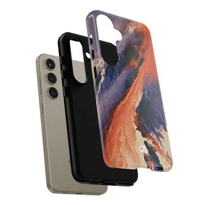 Solar Aura Drift · Tough Phone Case for Samsung · Orange