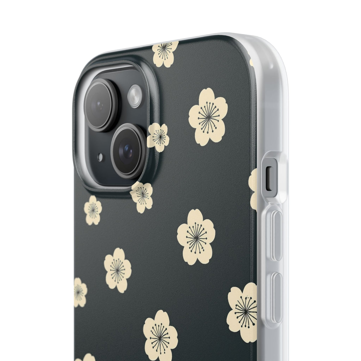 Midnight Sakura Bloom · Lite Phone Case for iPhone ·  Black