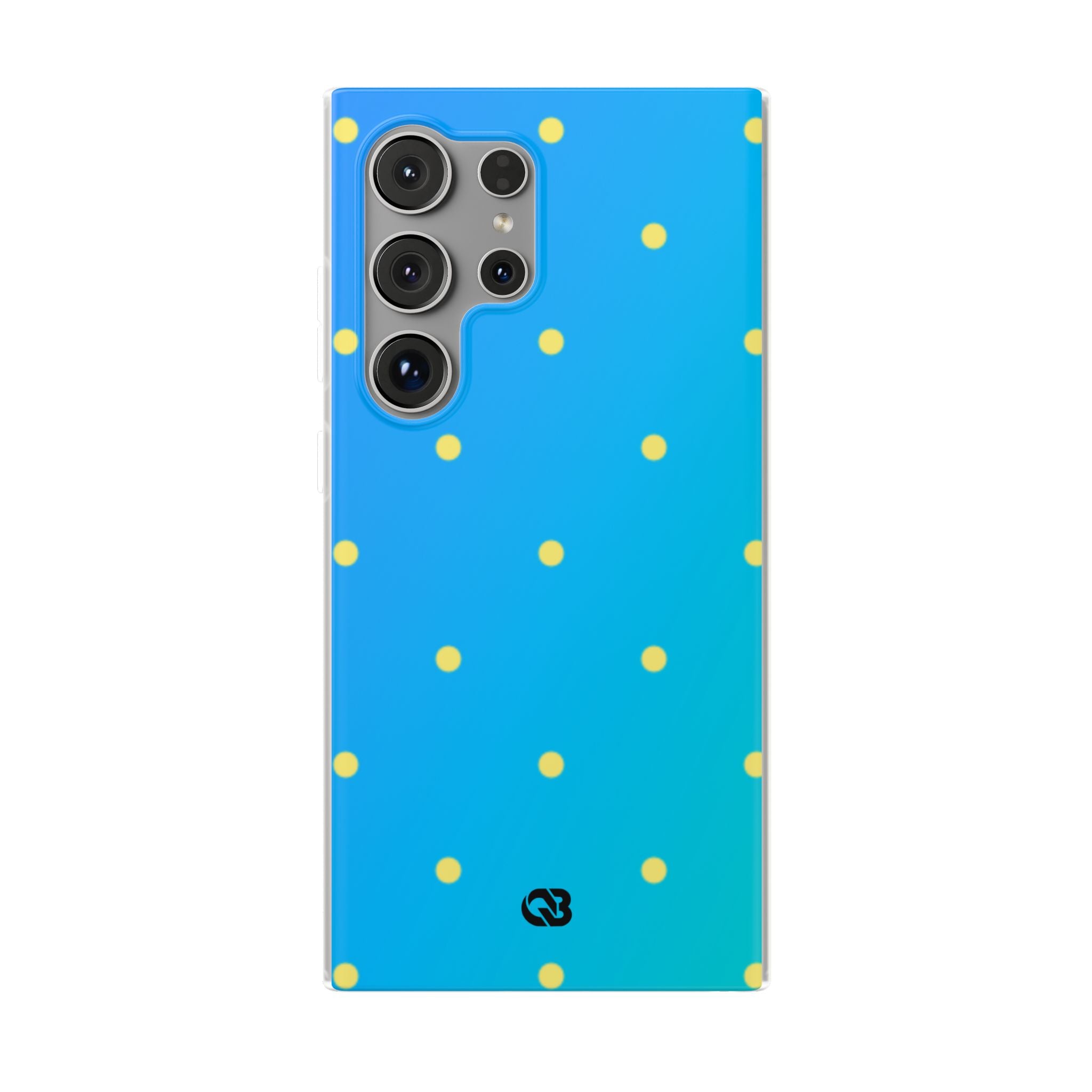 Cyan Sun Dots · Soft