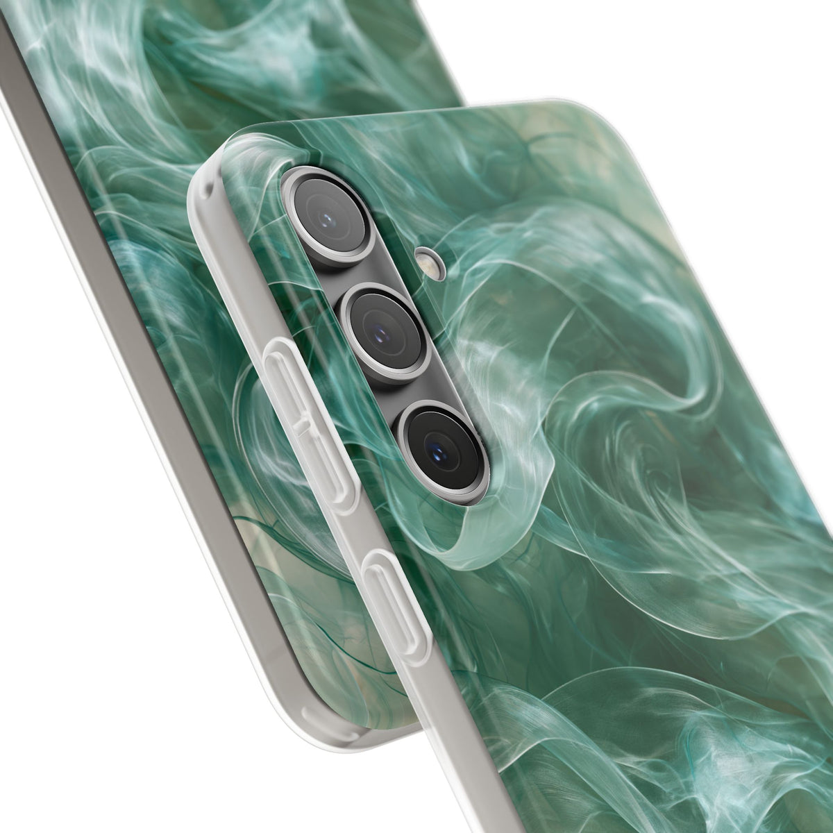 Translucent Aqua Flow · Lite Phone Case for Samsung · Teal