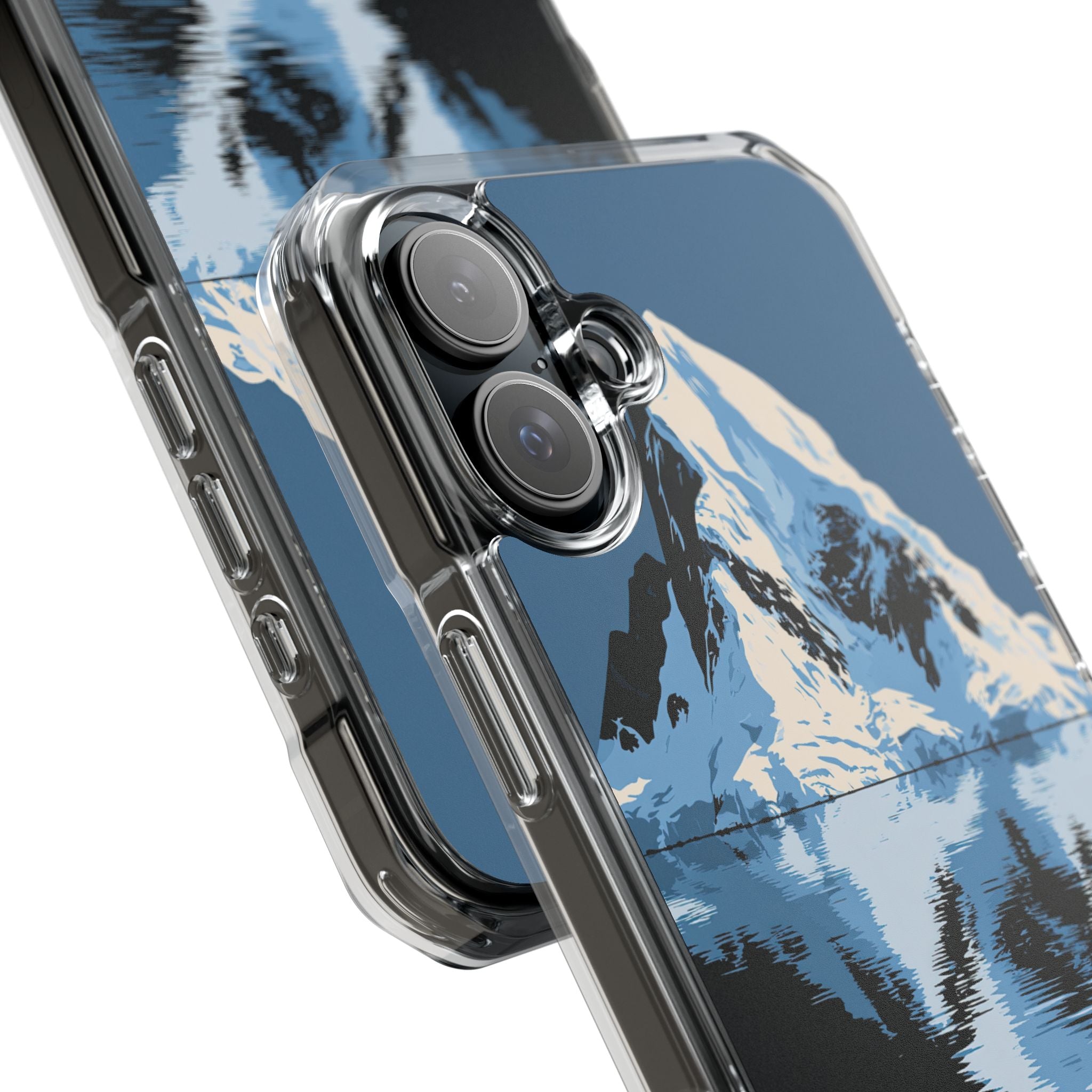 Blue Impact MagSafe Phone Case for iPhone - Arctic Summit Mirror