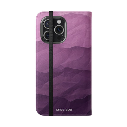 Lavender Waves - iPhone 15 Pro Max Case - Lompakkokotelo