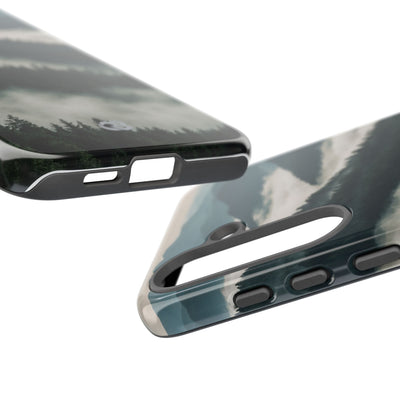 Misty Pine Peaks · Tough Phone Case for Samsung