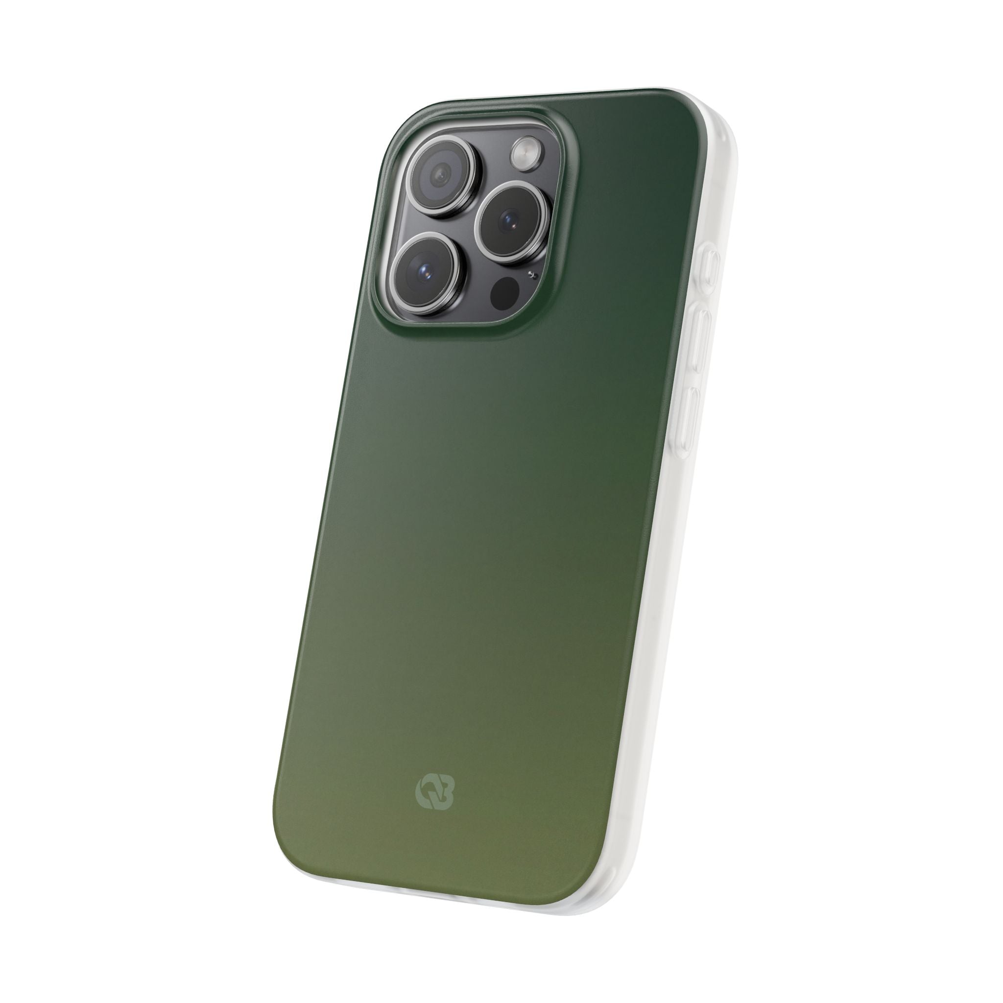 Green Lite Phone Case for iPhone - Shadow Moss Grain