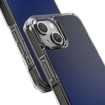 Blue Impact MagSafe Phone Case for iPhone - Midnight Cobalt Fade