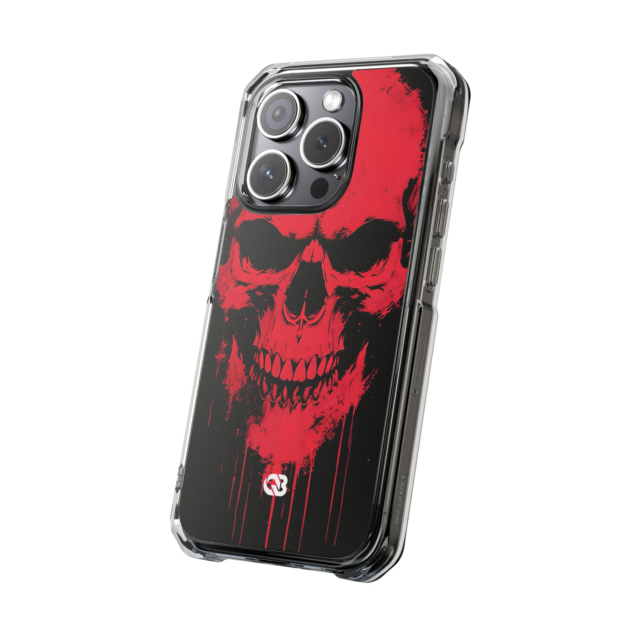 Crimson Street Skull · Impact Phone Case for iPhone · Magsafe