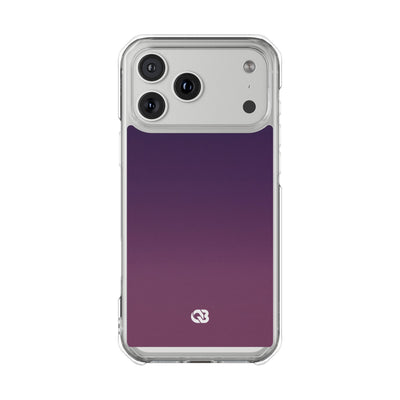 Velvet Dusk · Clear Impact Magnetic Phone Case for iPhone · Purple