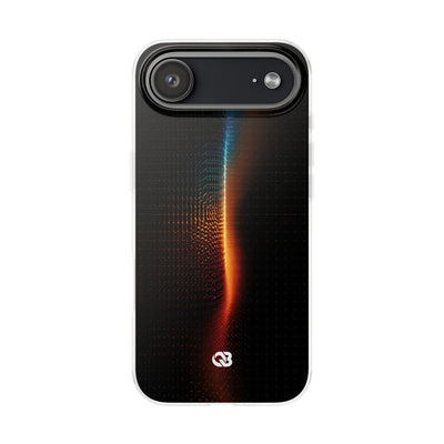 Luminous Refraction Grid · Lite Phone Case for iPhone ·  Black
