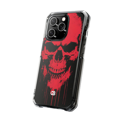 Crimson Street Skull · Impact Phone Case for iPhone · Magsafe