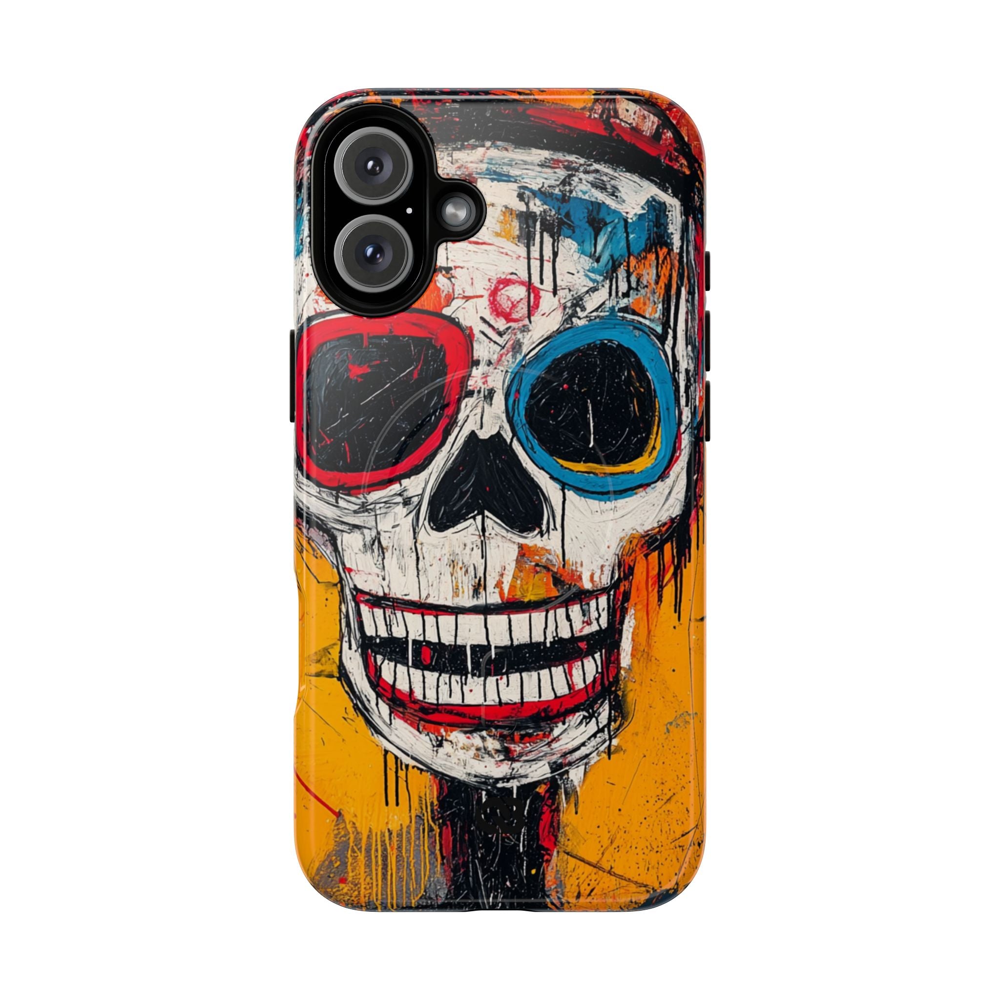 Vivid Graffiti Skull · Tough+ Handyhülle für iPhone · Magsafe
