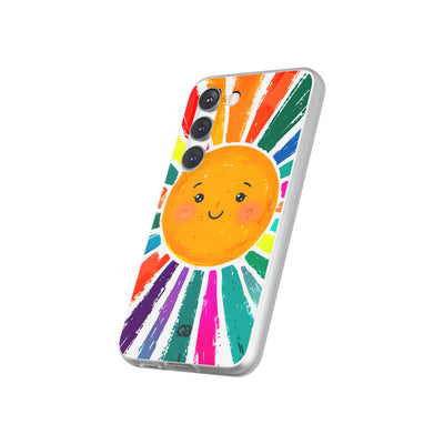 Vibrant Solar Smile · Soft Handyhülle für Samsung